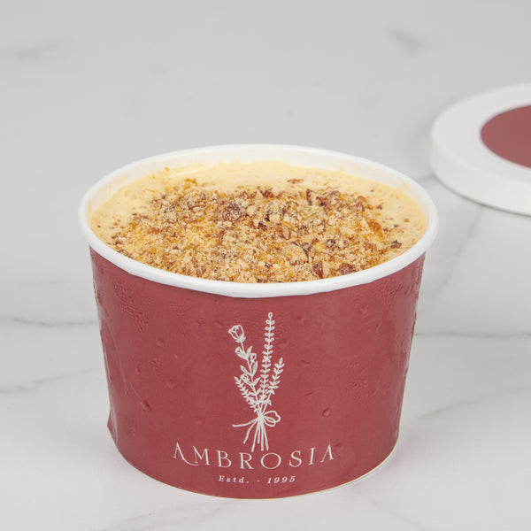 Ambrosia's - Sea Salt Caramel & Belgian Chocolate Ice Cream Cake Tub