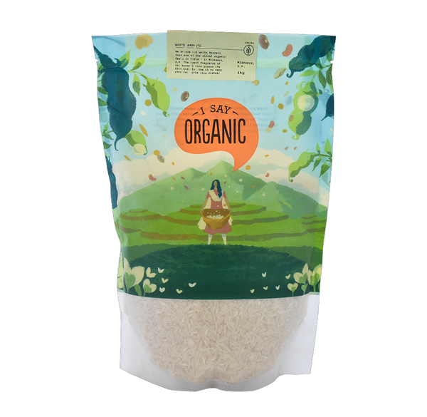 Organic White Basmati Rice (Per KG)