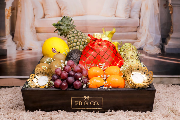 Diwali special - Wooden Tray (Petite)-IV
