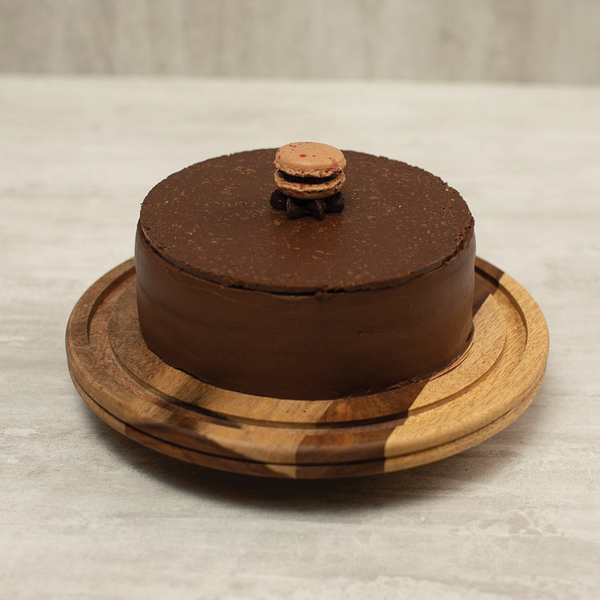 AMBROSIA'S - BELGIAN CHOCOLATE & HAZELNUT FUDGE CAKE (GLUTEN FREE)