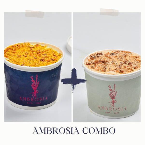 Ambrosia's - Ice Cream Cake Tub Combo
