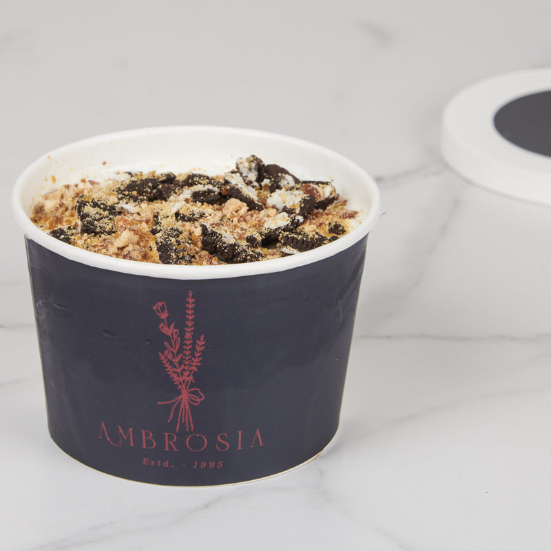Ambrosia's - Cookies & Cream Ice Cream Cake Tub