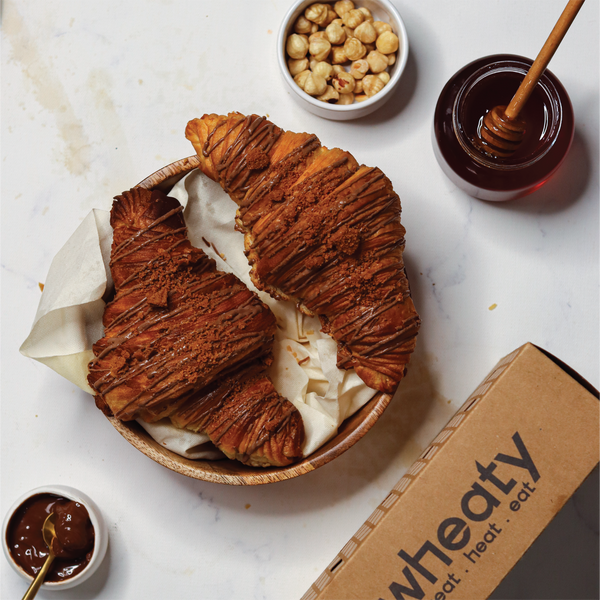 Wheaty's - Lotus Biscoff Croissant (Per 2 Pieces)